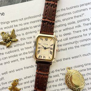 Square vintage women's watch